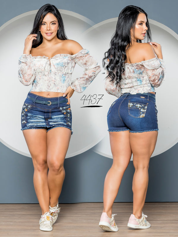 Colombian Butt Lifting Shorts Skirt