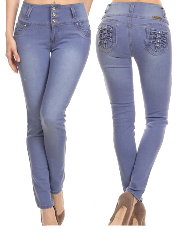Jeans Colombianos Silver Diva