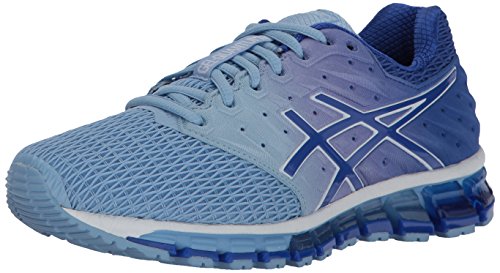 ASICS Womens Gel-Quantum 180 2 Running Shoe, Airy Blue Purple/White, 11.5 Medium US Ropacolombiana.com