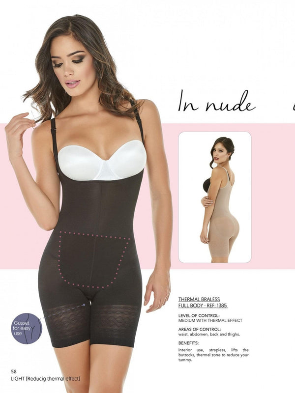 Adjustable Straps Lifts The Bust Abdominal Thermal Zone